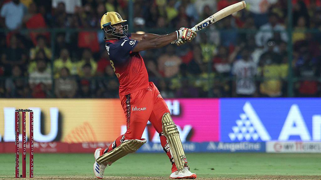 RCB vs CSK IPL 2025 action scene