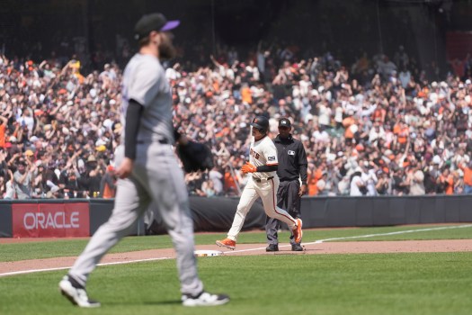 Matt Chapman hits a grand slam for the Giants