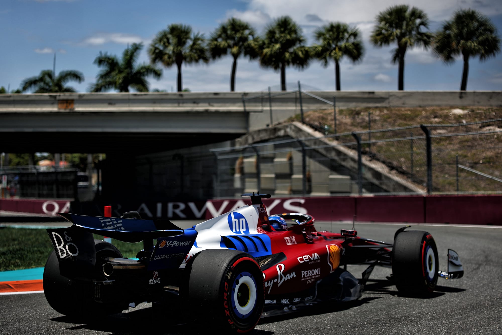 Lewis Hamilton at the 2025 Miami GP