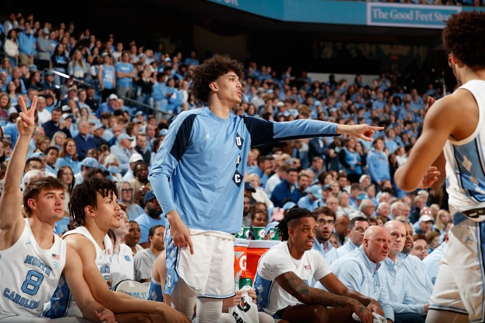UNC basketball player in action during a recent game