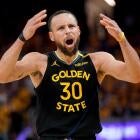 Golden State Warriors battling the Houston Rockets in Game 7 of the playoffs