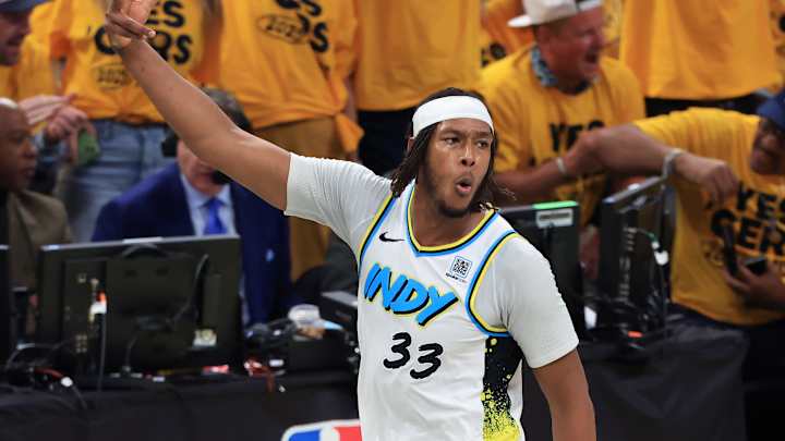 Myles Turner in action for the Indiana Pacers