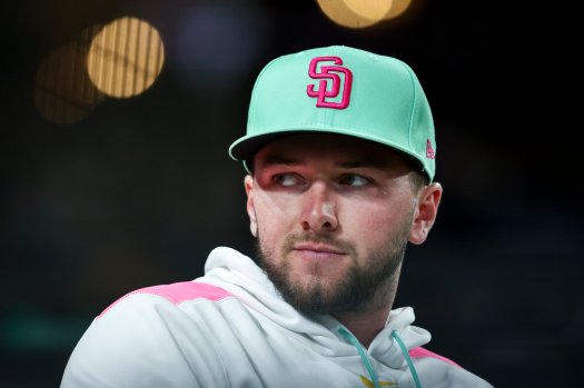 Padres player celebrates after a big win, showing the team’s momentum in the 2025 Padres standings
