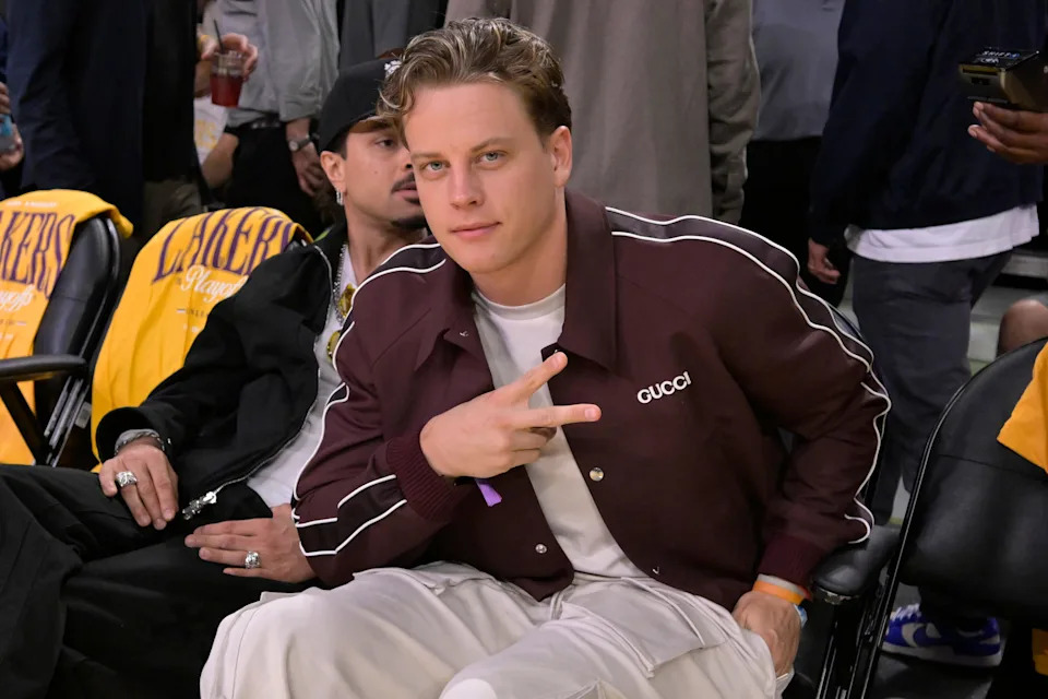 Joe Burrow at the Met Gala