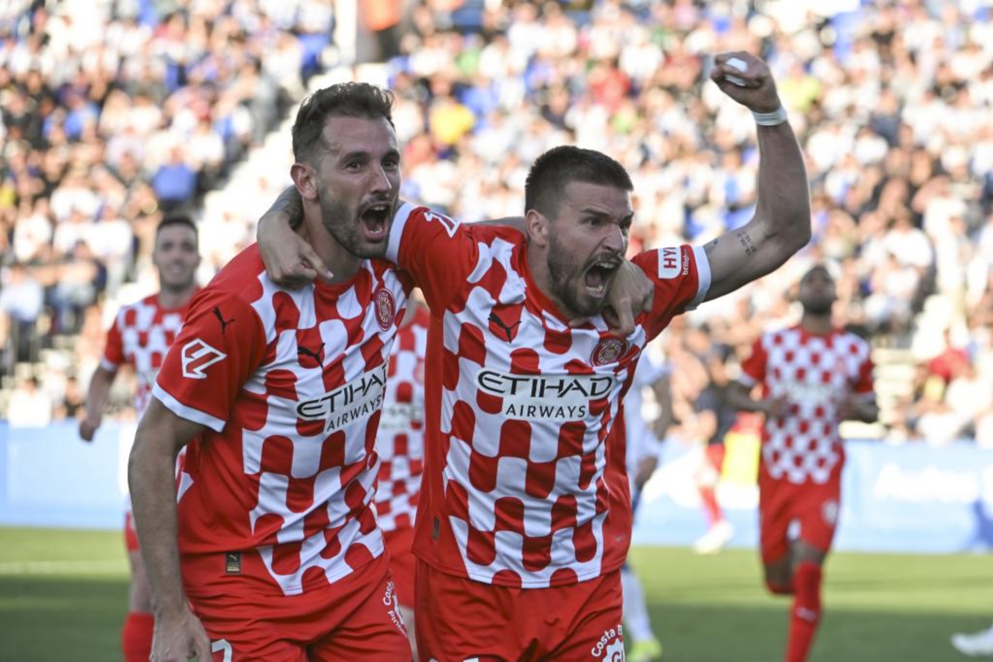 Girona - R.C.D. Mallorca match action
