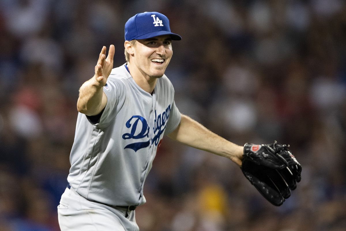 Ross Stripling delivers a pitch during his MLB career