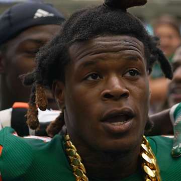 William Hardrick honored by teammates on the field