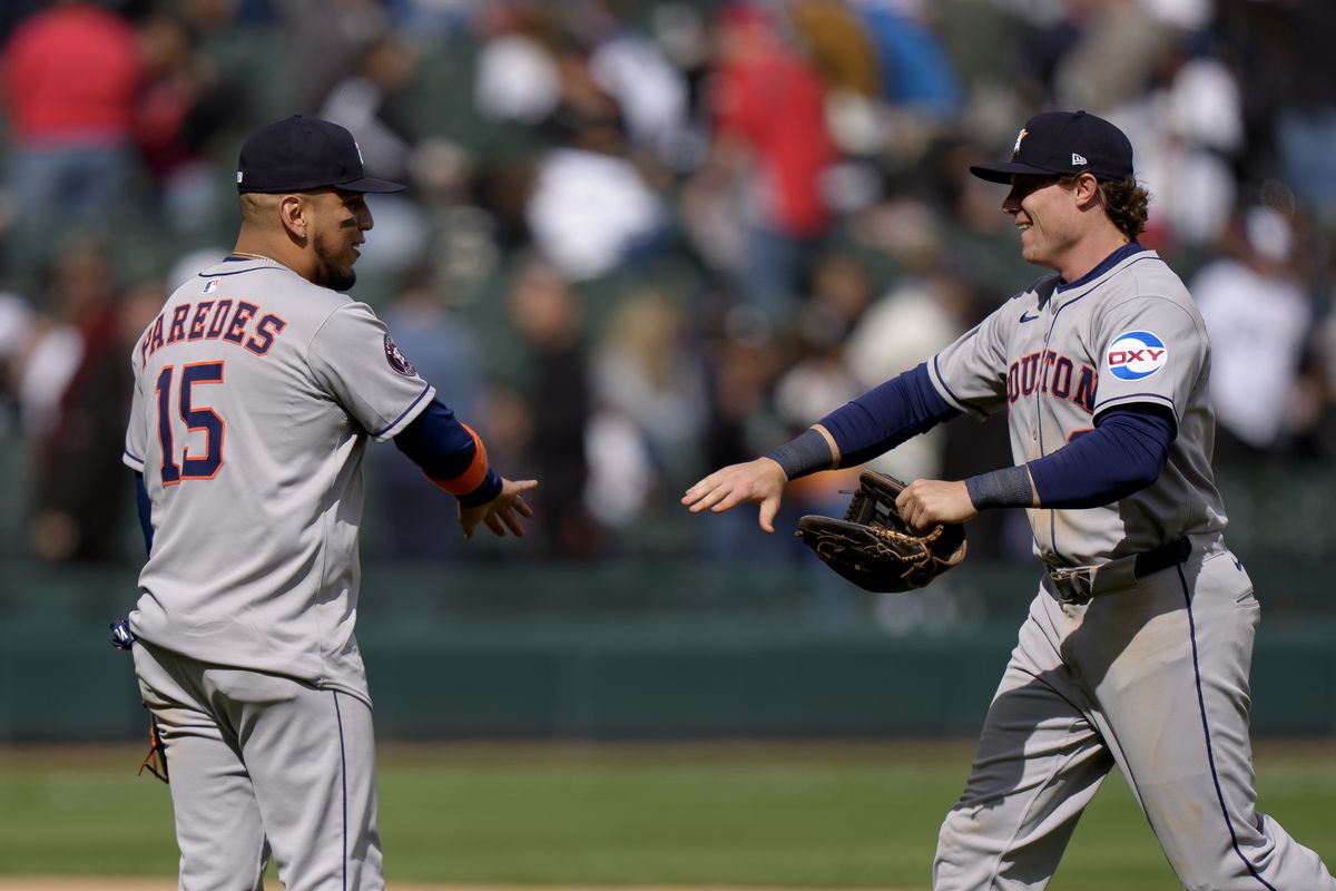 A pivotal moment in the astros - brewers game at American Family Field