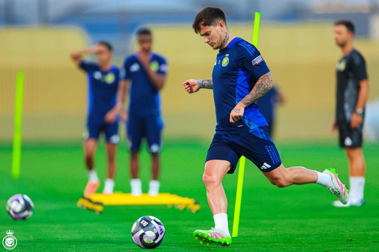 Al Nassr vs Al-Ittihad action in the Saudi Pro League
