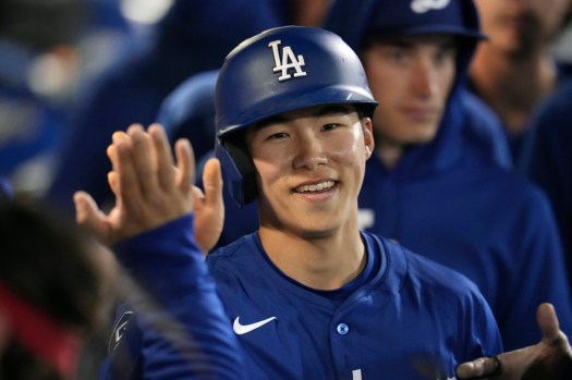 Kike Hernandez in Dodgers action