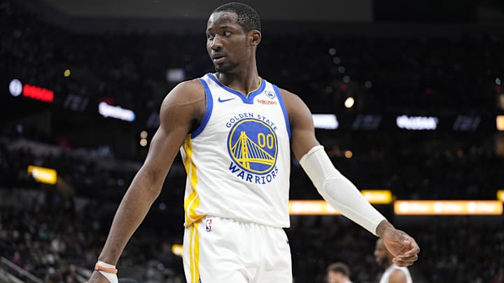 Jonathan Kuminga in action for the Golden State Warriors