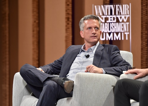 Bill Simmons speaking at a sports journalism event
