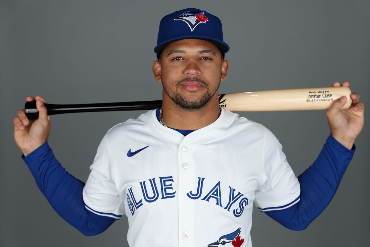 Blue Jays players during a game