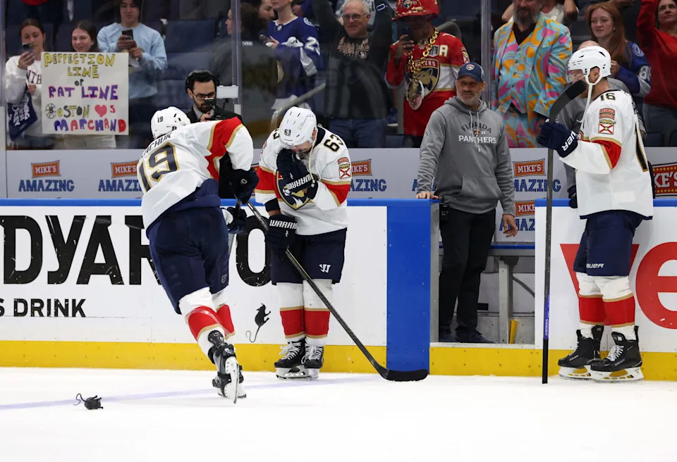 Sasha Barkov leading the Florida Panthers in the playoffs