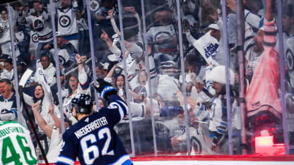 Max Domi celebrates a goal with the Toronto Maple Leafs