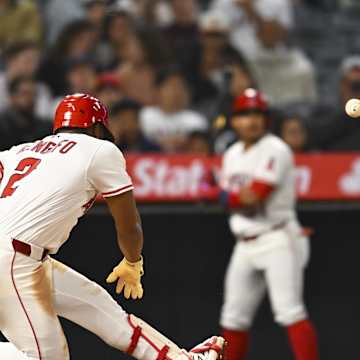 Angels at bat during recent home game in Anaheim