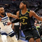 Timberwolves and Warriors battle in NBA tonight playoff game