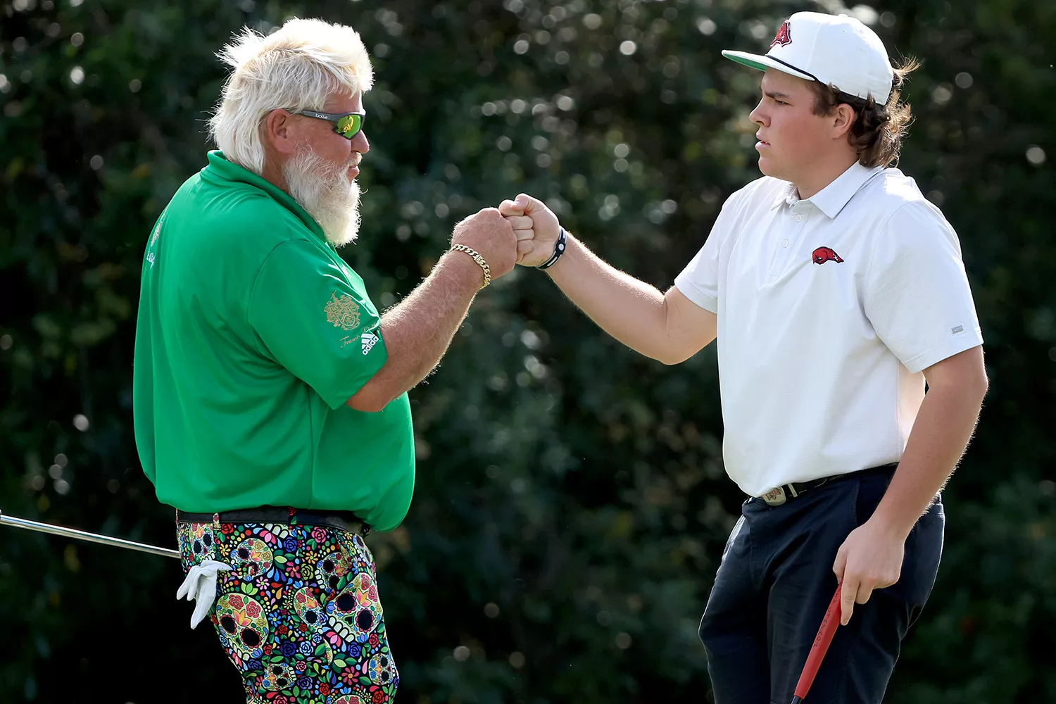 Rory McIlroy and Scottie Scheffler in action at the 2025 PGA Championship