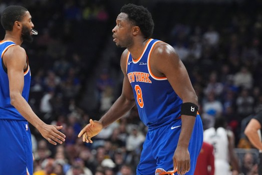 OG Anunoby in action for the Knicks