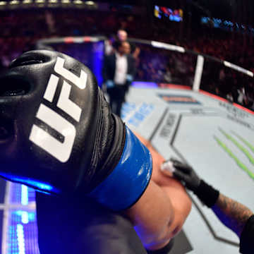 Ilia Topuria prepares for his next lightweight bout in the UFC.