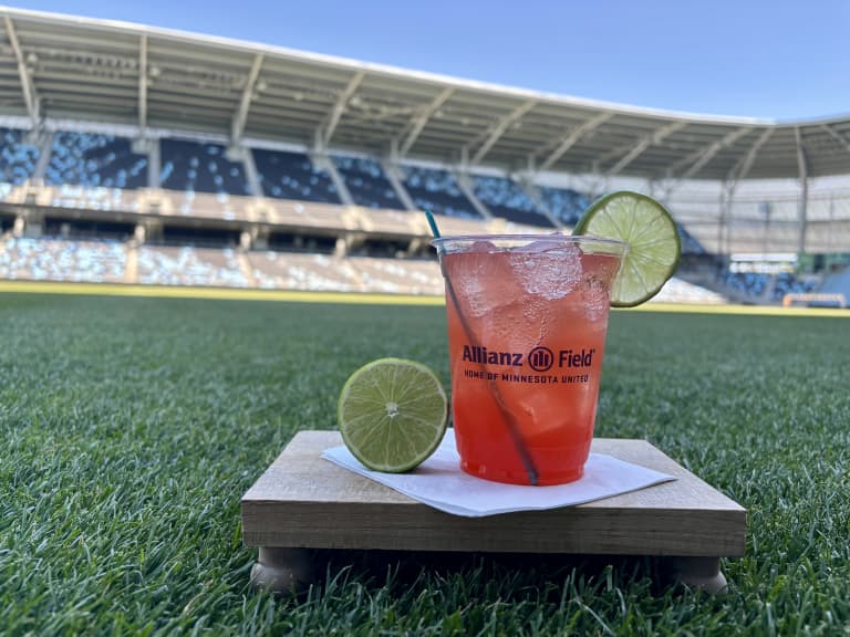 Inter Miami vs Minnesota teams line up at Allianz Field