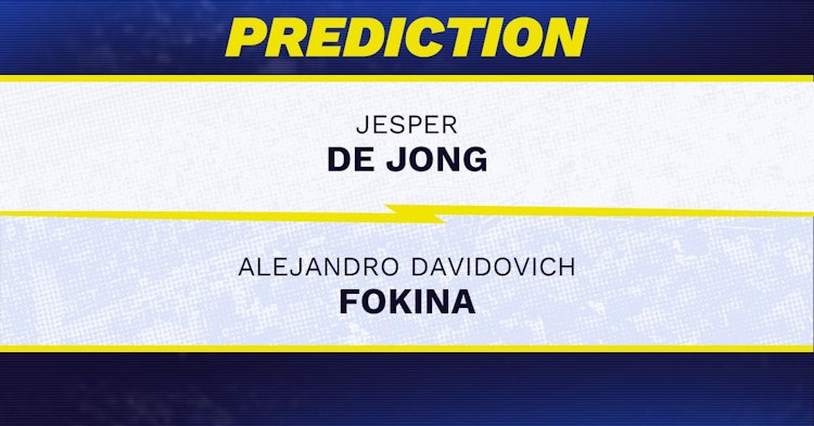 Jesper de Jong competing in the Italian Open 2025