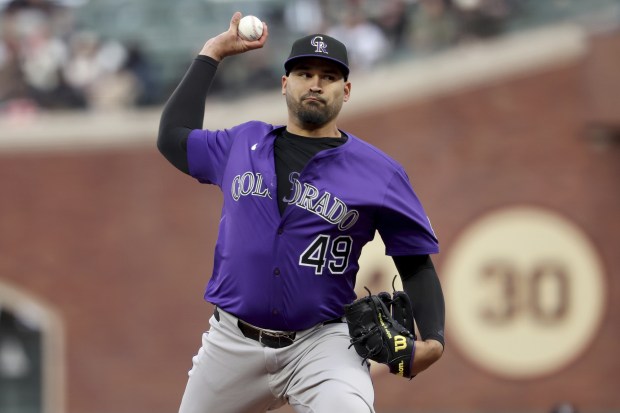 Fernando Tatis Jr. of the Padres prepares for a game against the Rockies, representing the Padres vs Rockies series at Coors Field