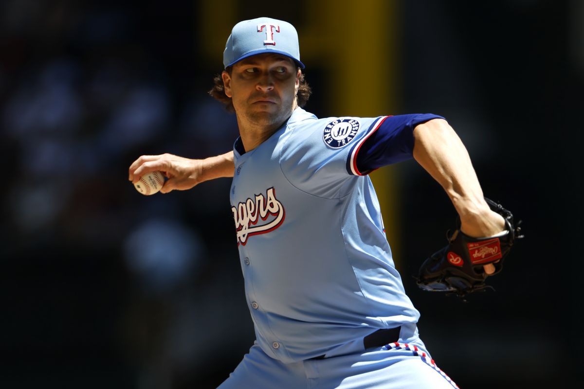 Jack Flaherty delivers a pitch for the Detroit Tigers