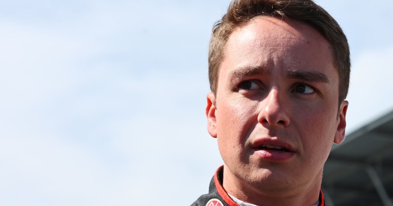 Christopher Bell in action on the NASCAR track