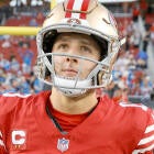 Brock Purdy preparing for a 49ers game