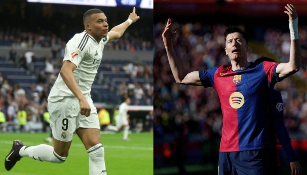 Action from a key La Liga match in the 2024/25 top scorers race