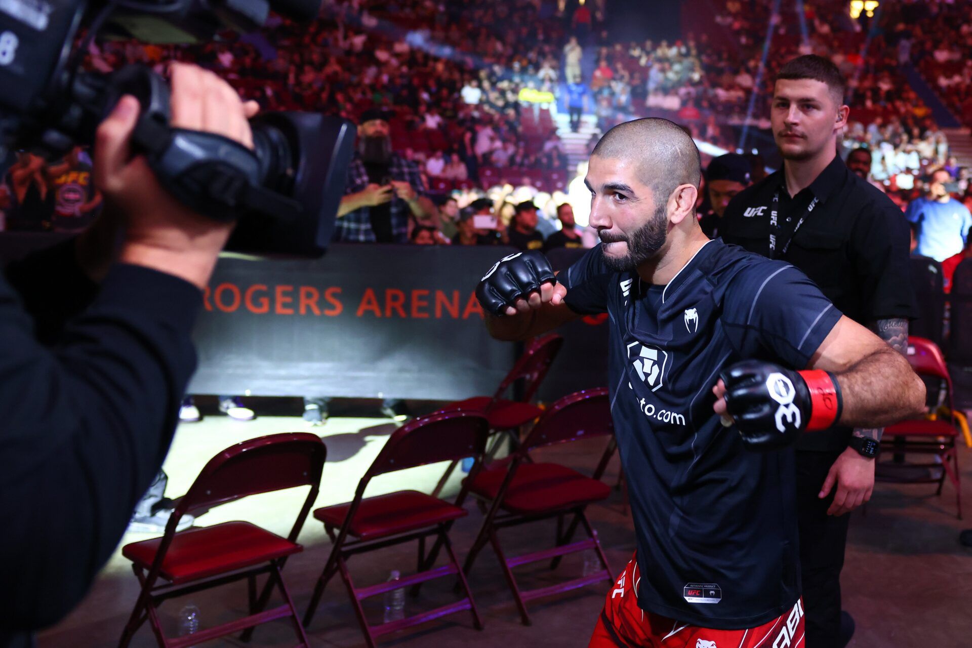 Firas Zahabi coaching at Tristar Gym
