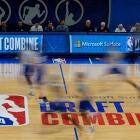 Cooper Flagg at the NBA Draft Combine