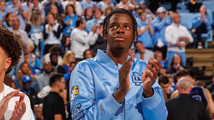 Caleb Wilson works out ahead of joining UNC