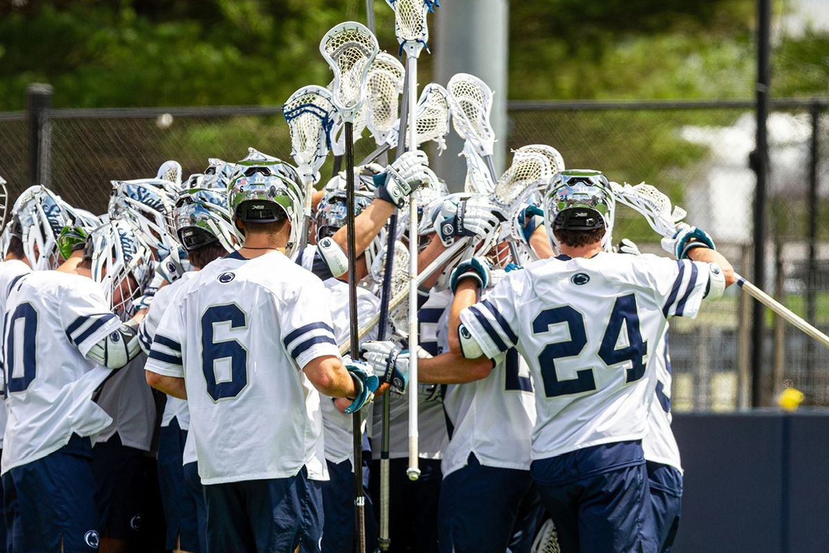 Penn State lacrosse team in NCAA Tournament action