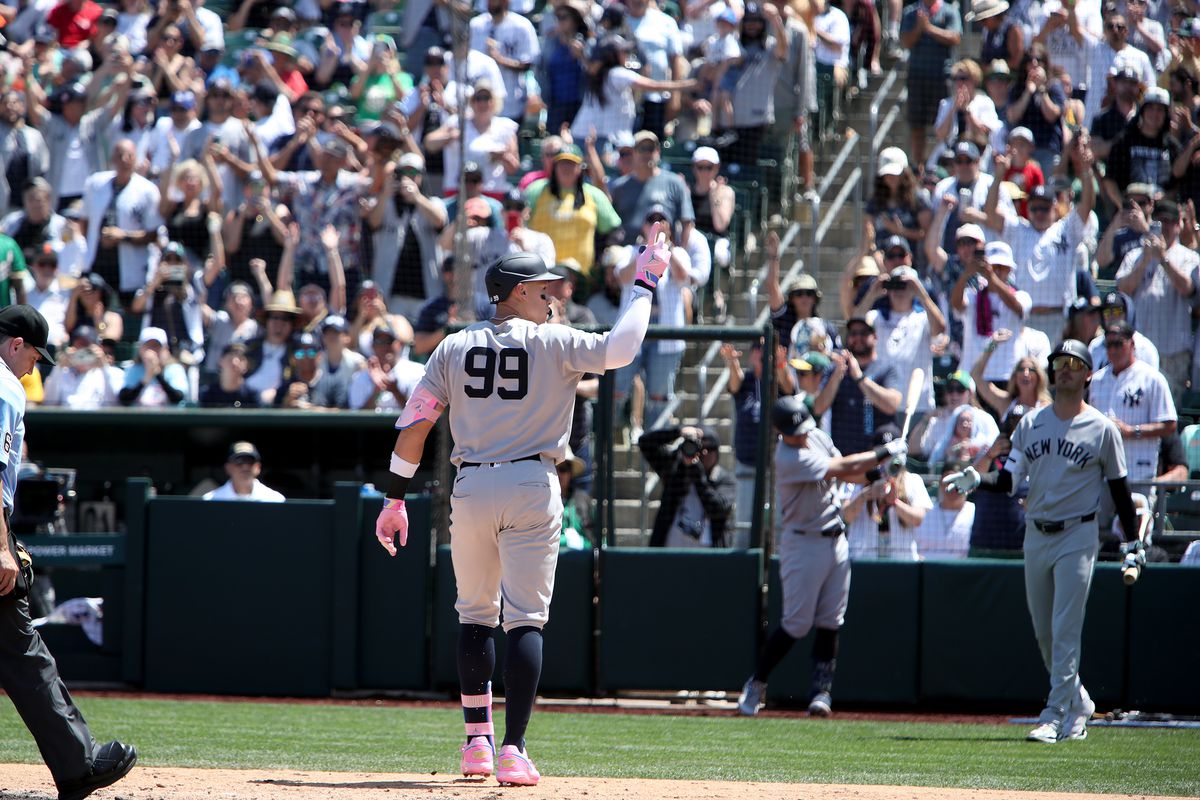 Yankees - Athletics action at Sutter Health Park