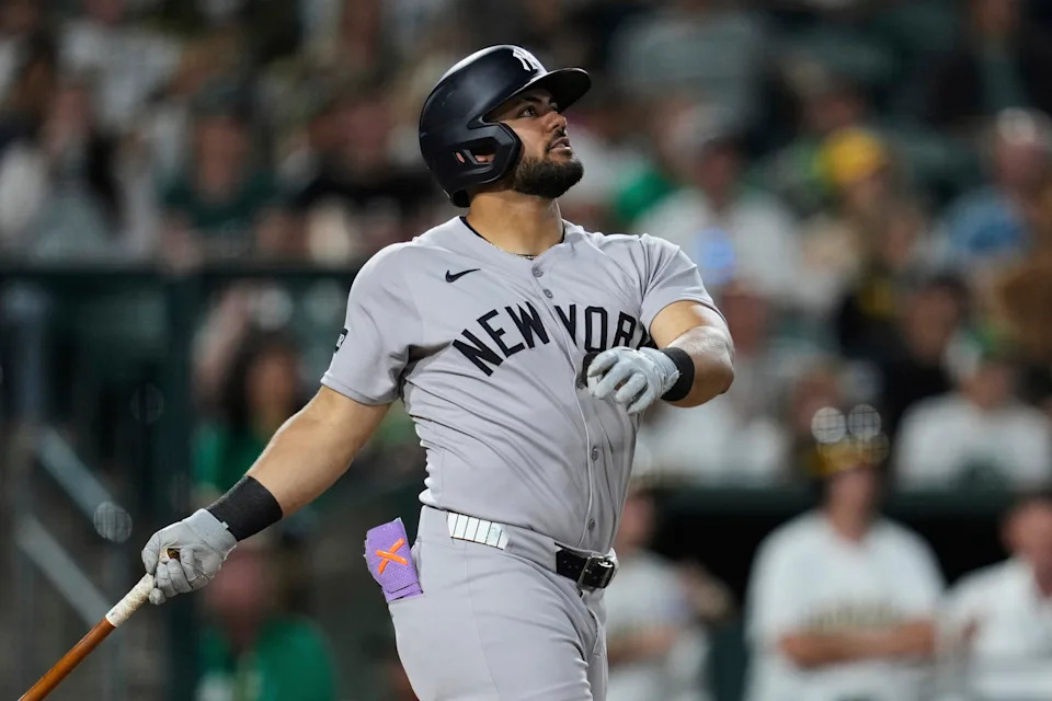 Jasson Dominguez swings for the fences, making Yankees history