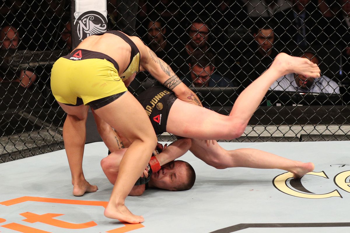 Jéssica Andrade prepares ahead of UFC 315