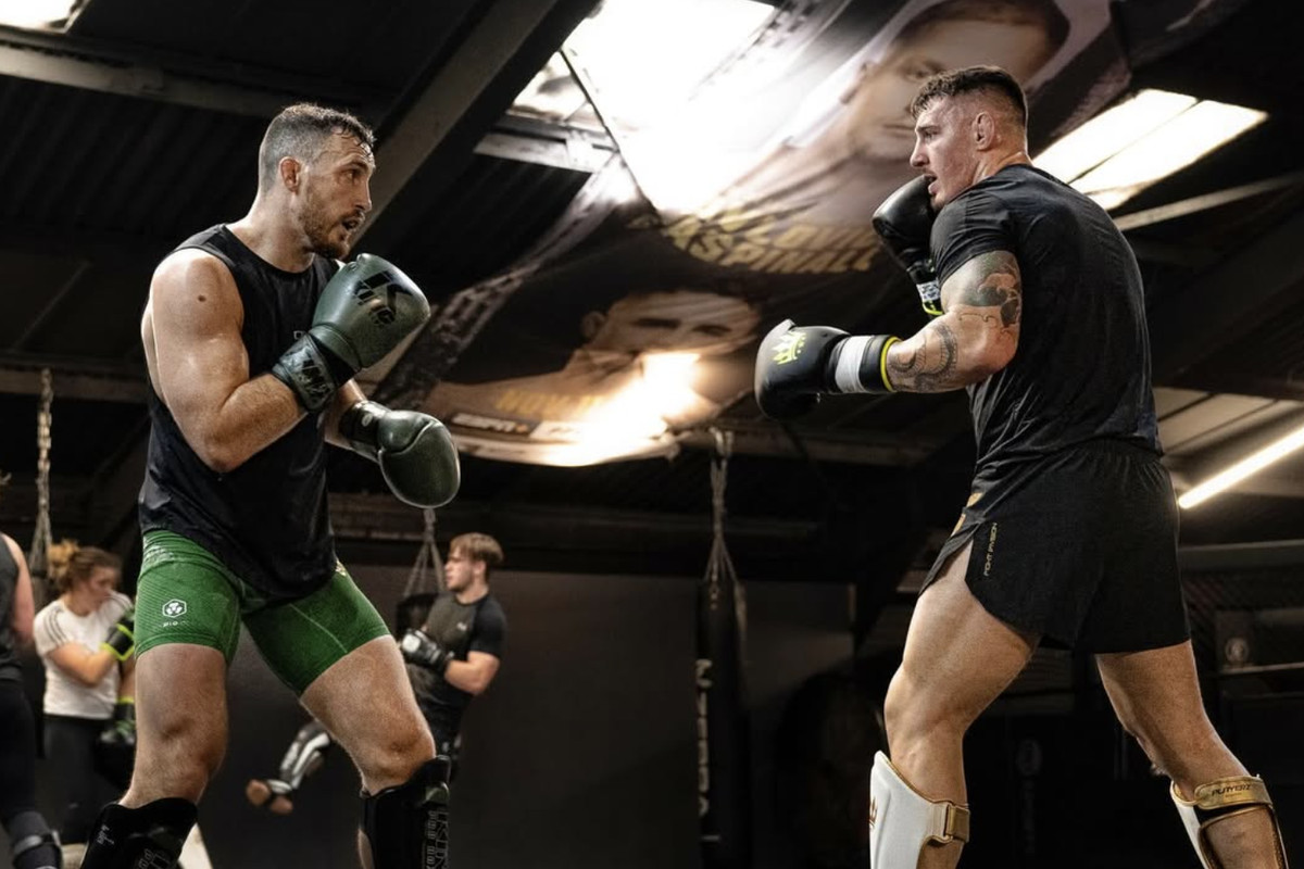 Ion Cutelaba prepares for his UFC light heavyweight clash