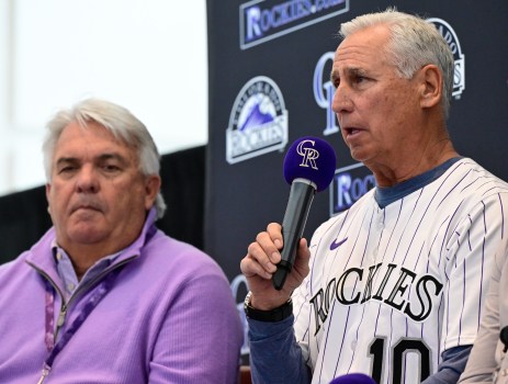 Bud Black in Colorado Rockies dugout