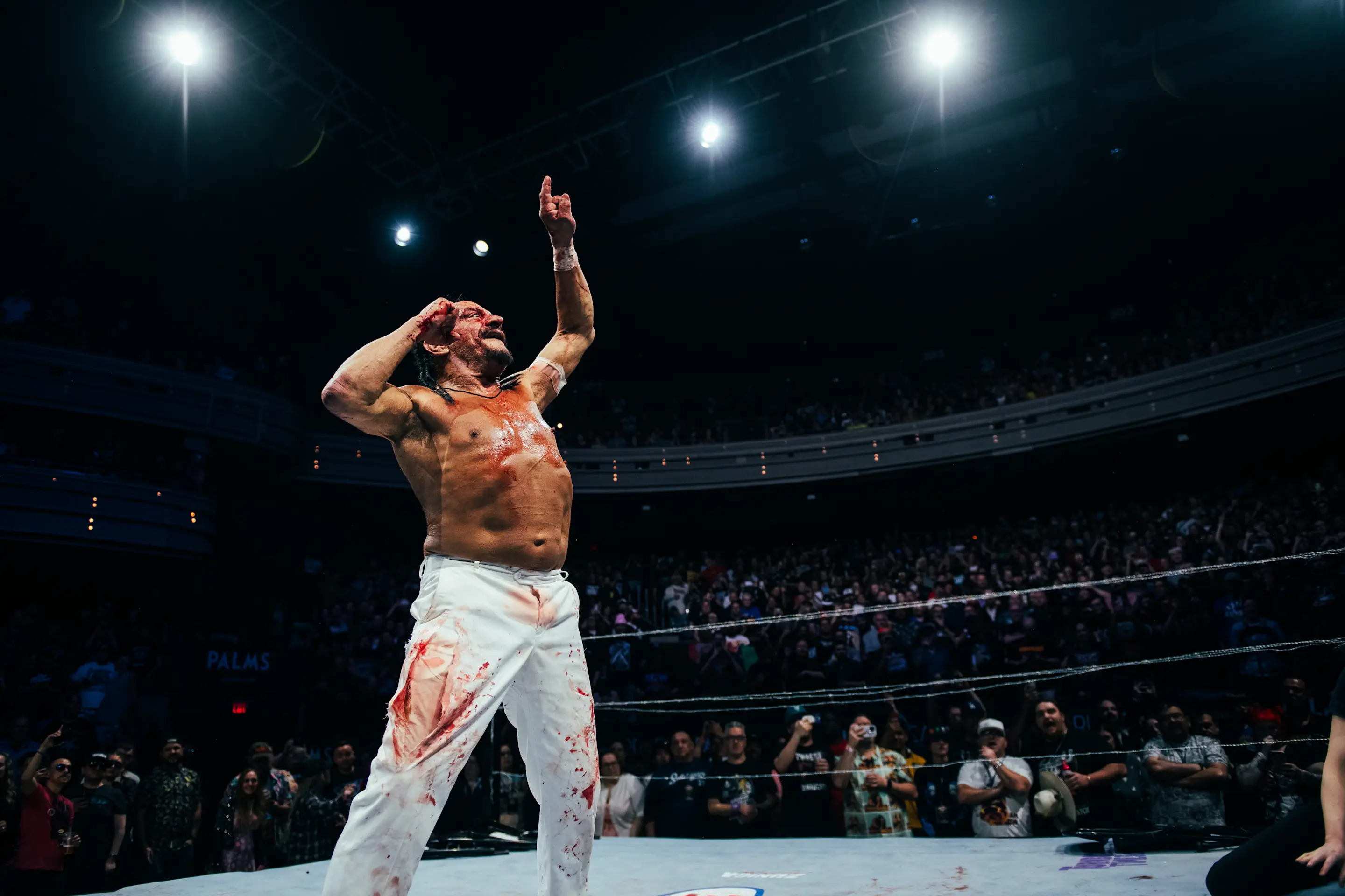 Pro wrestling legend Sabu during his iconic career in the ring