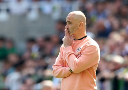 Action from the Newcastle - Chelsea Premier League clash