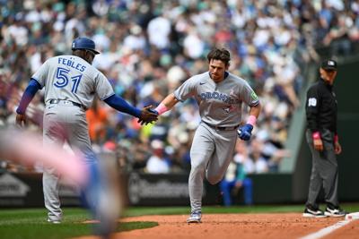 Mariners in action during a recent MLB game
