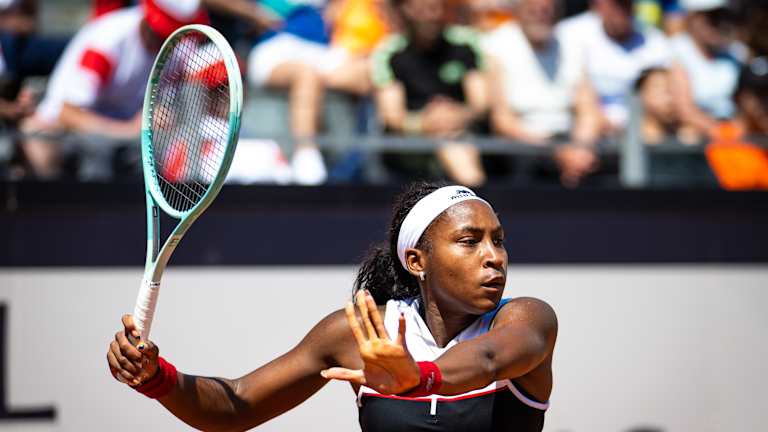 Jasmine Paolini at the WTA Italian Open 2025