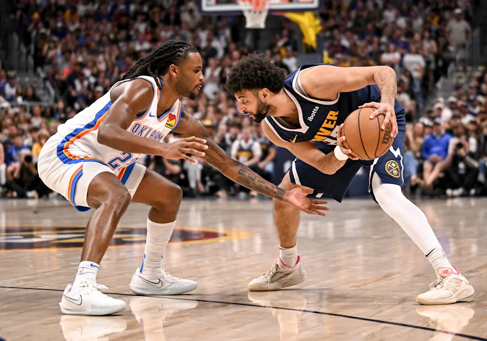 Thunder rally to tie Nuggets: NBA scores today