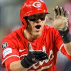 Texas Rangers player in action