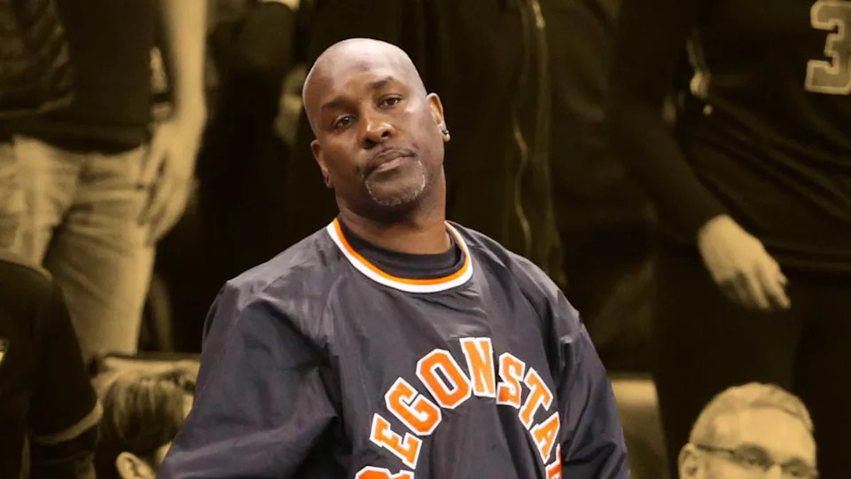 Gary Payton during his illustrious NBA career