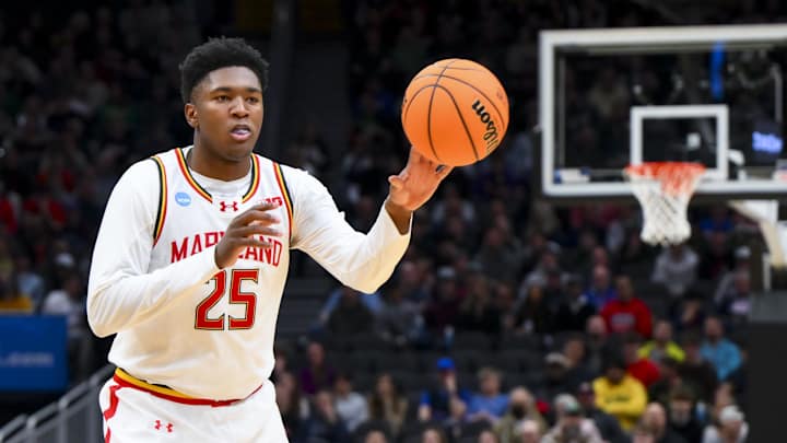Derik Queen competing in college basketball, a top NBA prospect for 2025