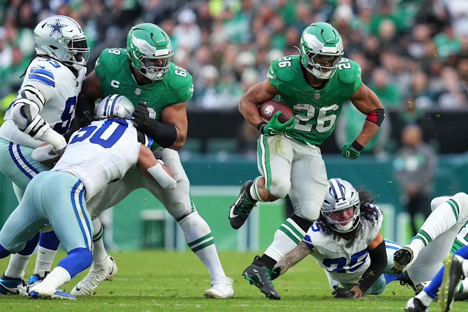 Philadelphia Eagles in action during the 2025 NFL season.