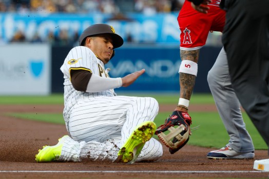 Padres games action at Coors Field